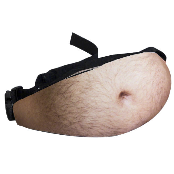 Viral Big Belly Waist Pack – Creative Anti-Theft Simulation Beer Belly Pouch