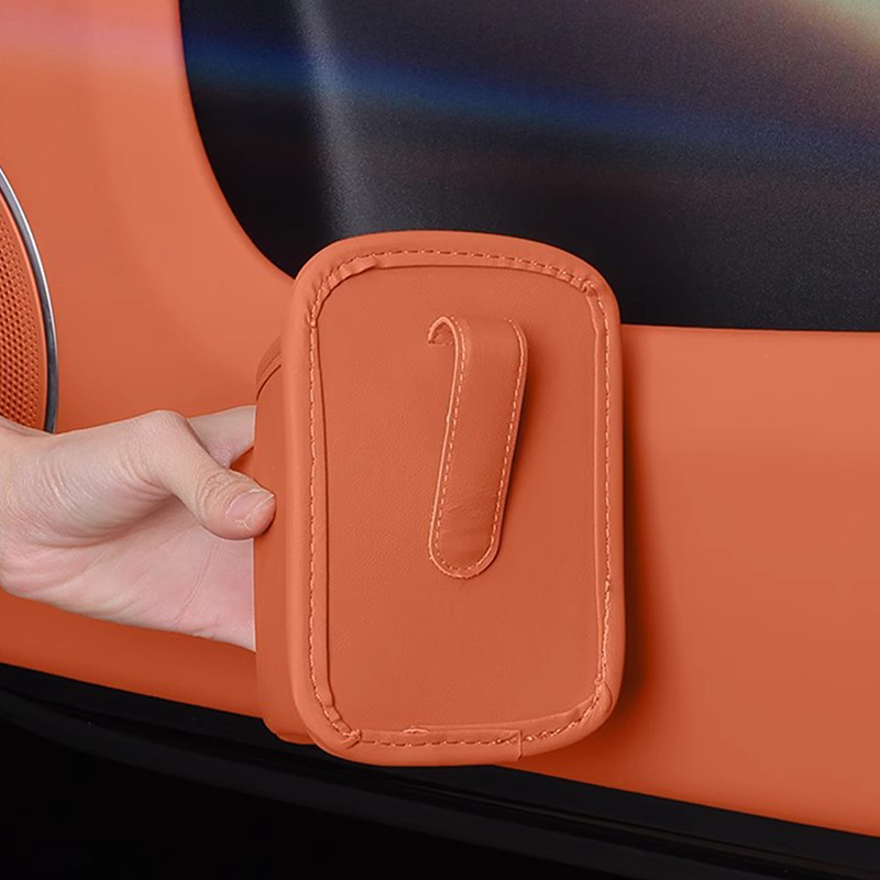 🥳BIG SALE 2026🥳💞Over 50,000 sold!🚗🧺 50% OFF! Leather cup holder for car doors – Wide opening, easy access to drinks and your phone. Secure attachment with a clip. PU leather, durable and stylish.