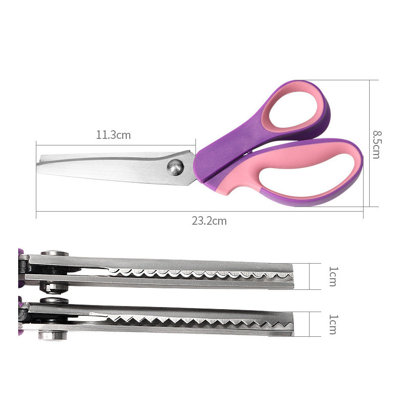 ✂️Versatile serrated scissor