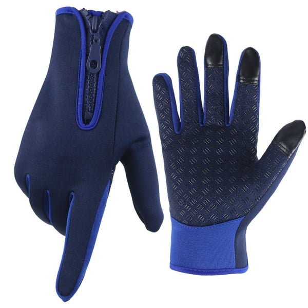 Outdoor Winter Gloves, Touchscreen andWindproof Full-Finger Gloves for Sports, Travel,and Daily Activities