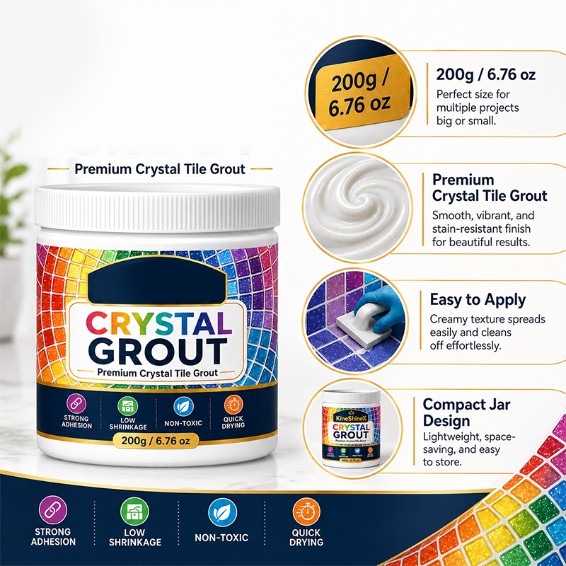 🥳2026 HOT SALE🥳💞50K+ SOLD!🛁💧 50% OFF! Mould‑Proof Tile Grout – Waterproof, stain‑resistant & crack‑proof. Perfect for bathrooms & kitchens – stays white & clean for years! 🌟💪