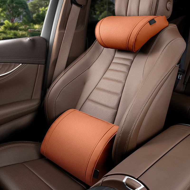 🥳2026 HOT SALE🥳💞Over 50,000 sold!💥🚗✨ Flash sale – 50% off! Ergonomic set with headrest and lumbar support for car seats