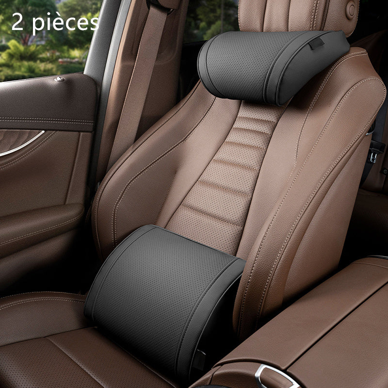 🥳2026 HOT SALE🥳💞Over 50,000 sold!💥🚗✨ Flash sale – 50% off! Ergonomic set with headrest and lumbar support for car seats