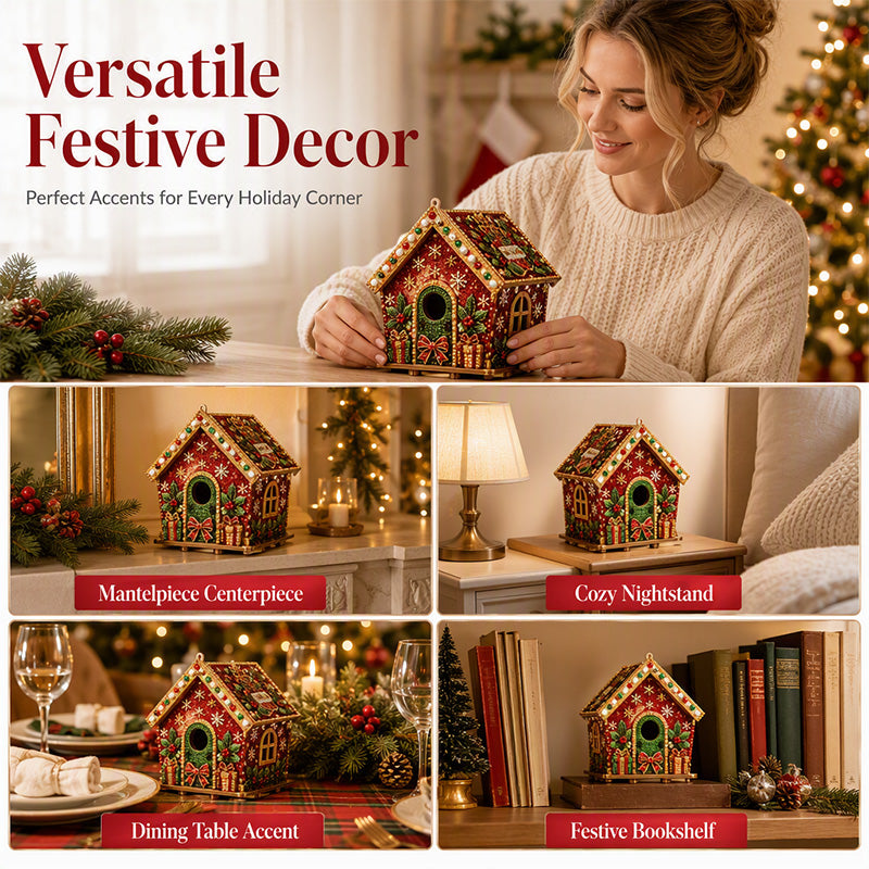 🎄 Last Day Special Price £19.99!🎅 3D Pearl Art Christmas Kit — Sparkling DIY Holiday Decor