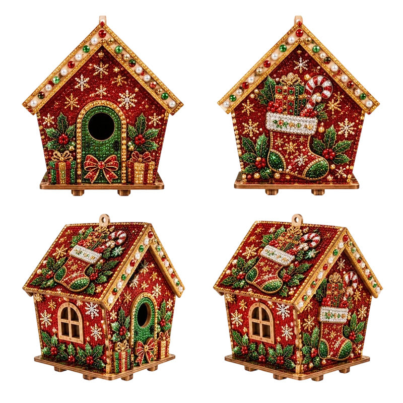 🎄 Last Day Special Price £19.99!🎅 3D Pearl Art Christmas Kit — Sparkling DIY Holiday Decor
