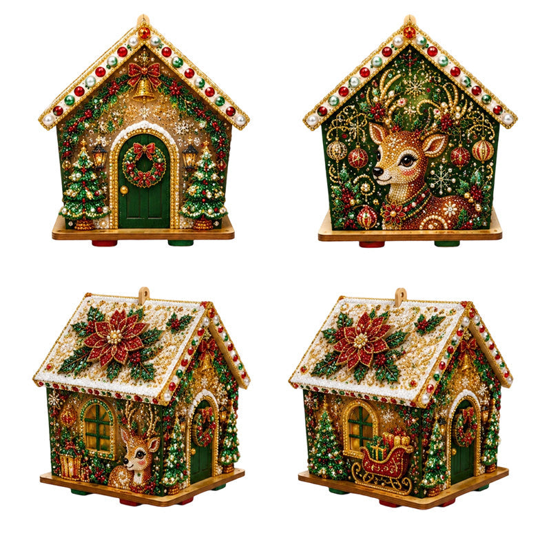 🎄 Last Day Special Price £19.99!🎅 3D Pearl Art Christmas Kit — Sparkling DIY Holiday Decor