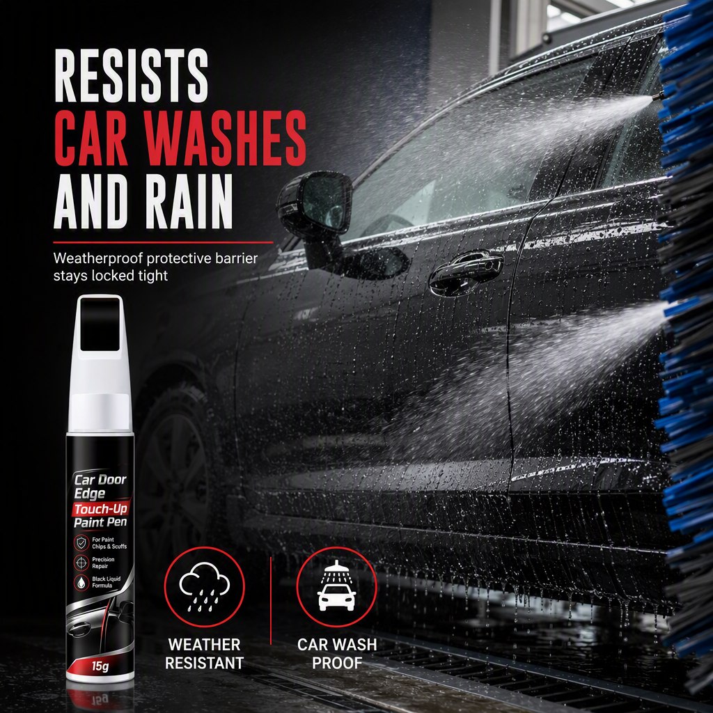 🖊️🚘 Black Auto Scratch Touch-Up Pen – Precision Paint for Small Chips & Marks